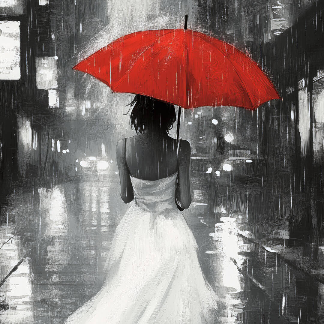 Under The Rain Poster Art Print