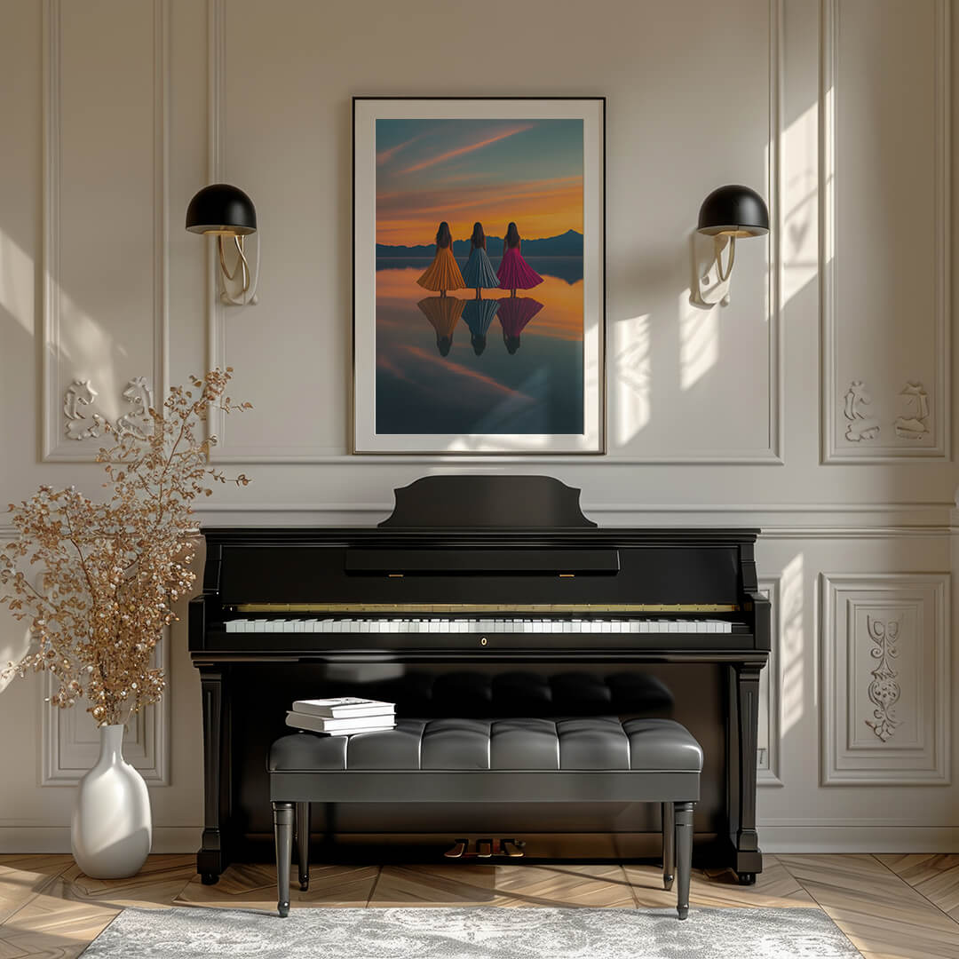 Colors and Reflections Poster Art Print